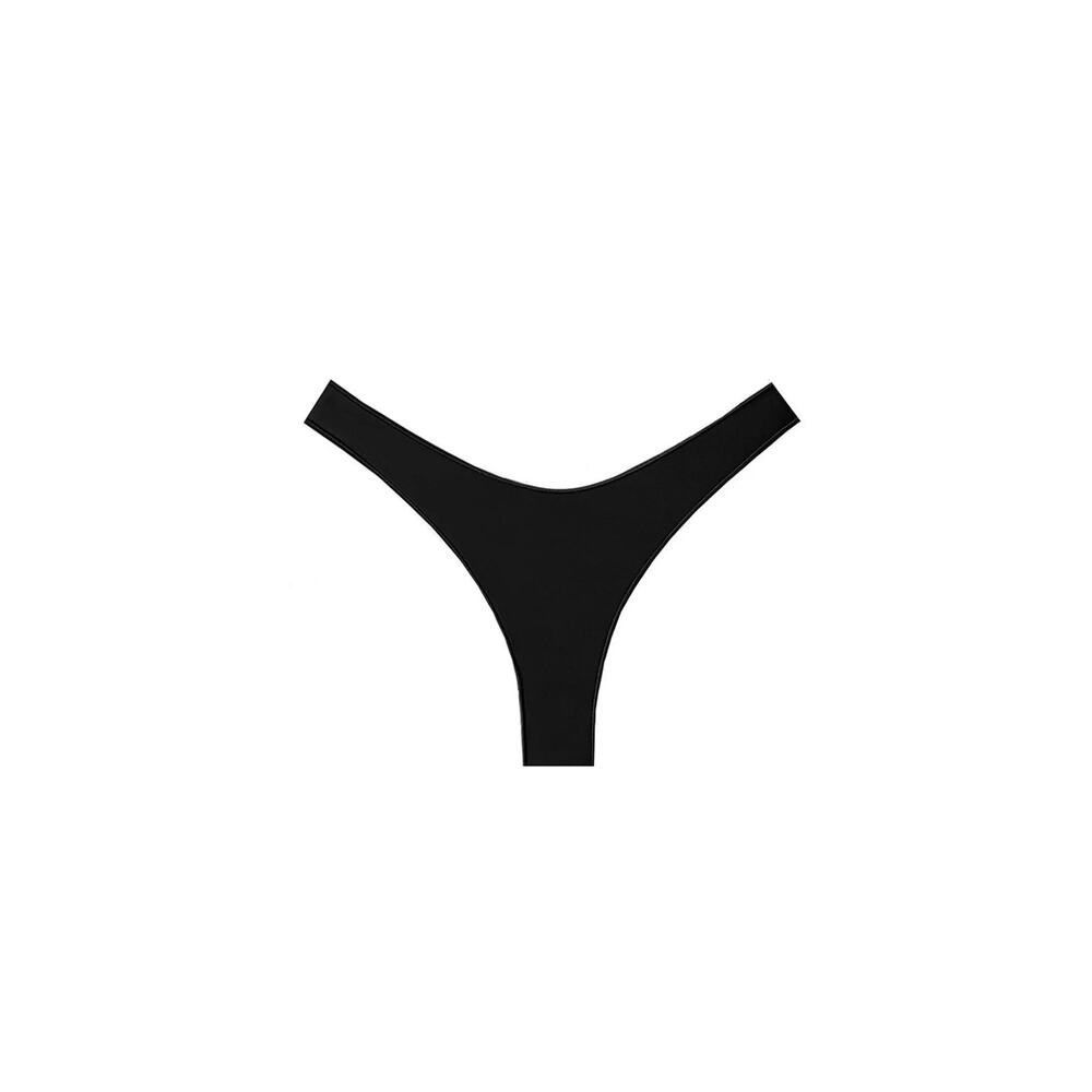Sanori Swim Andorra High-Leg Bikini Bottoms - S - Black
